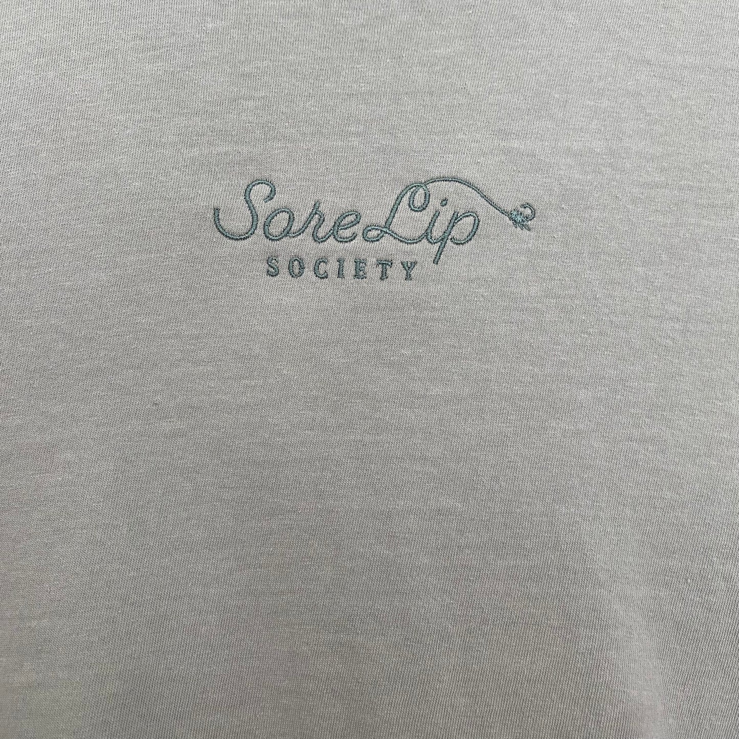 Society Tee (Light Olive/Olive)