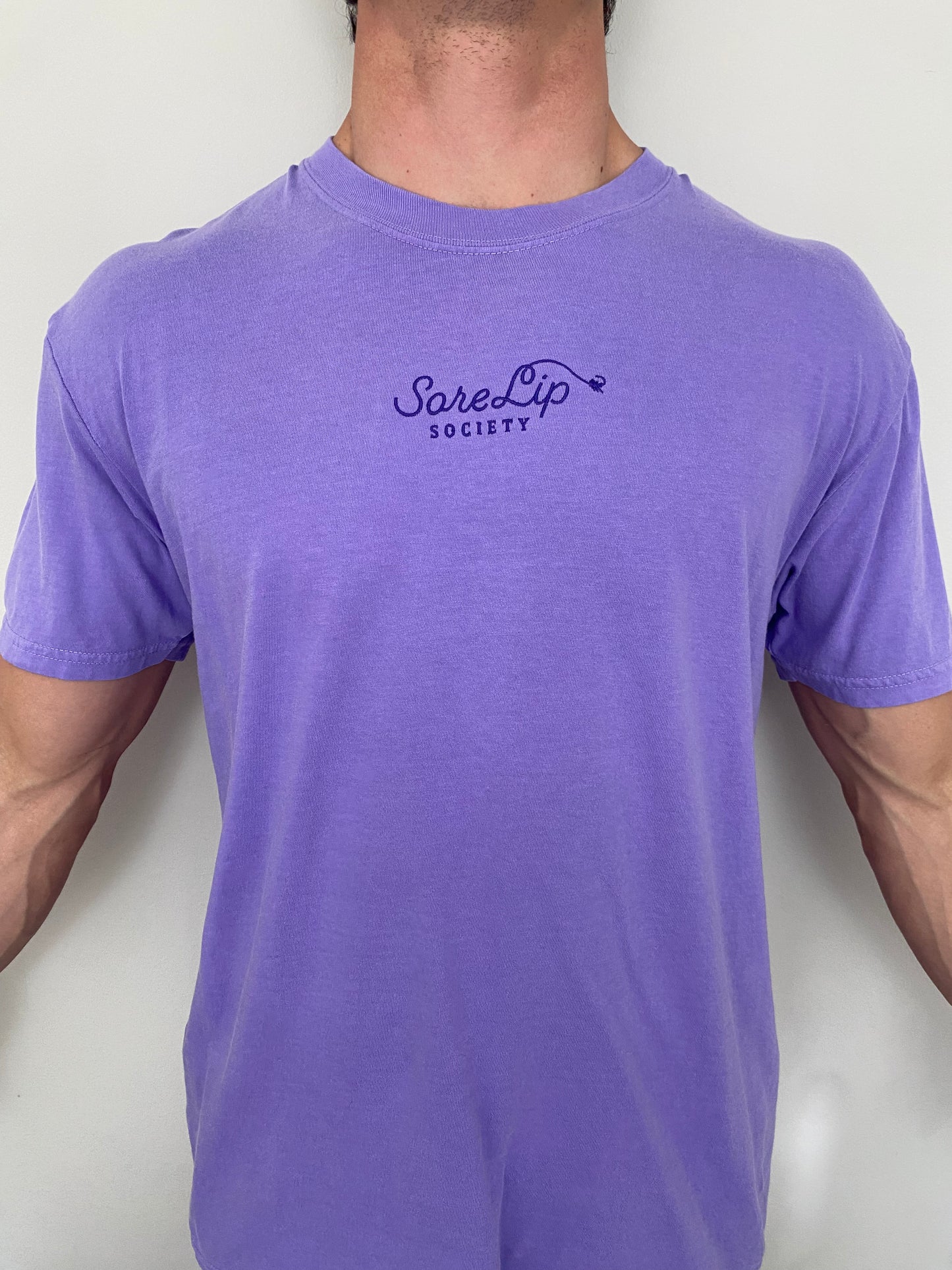 Society Tee (Violet/Grape)