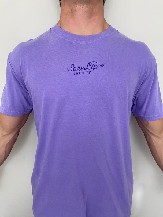 Society Tee (Violet/Grape)