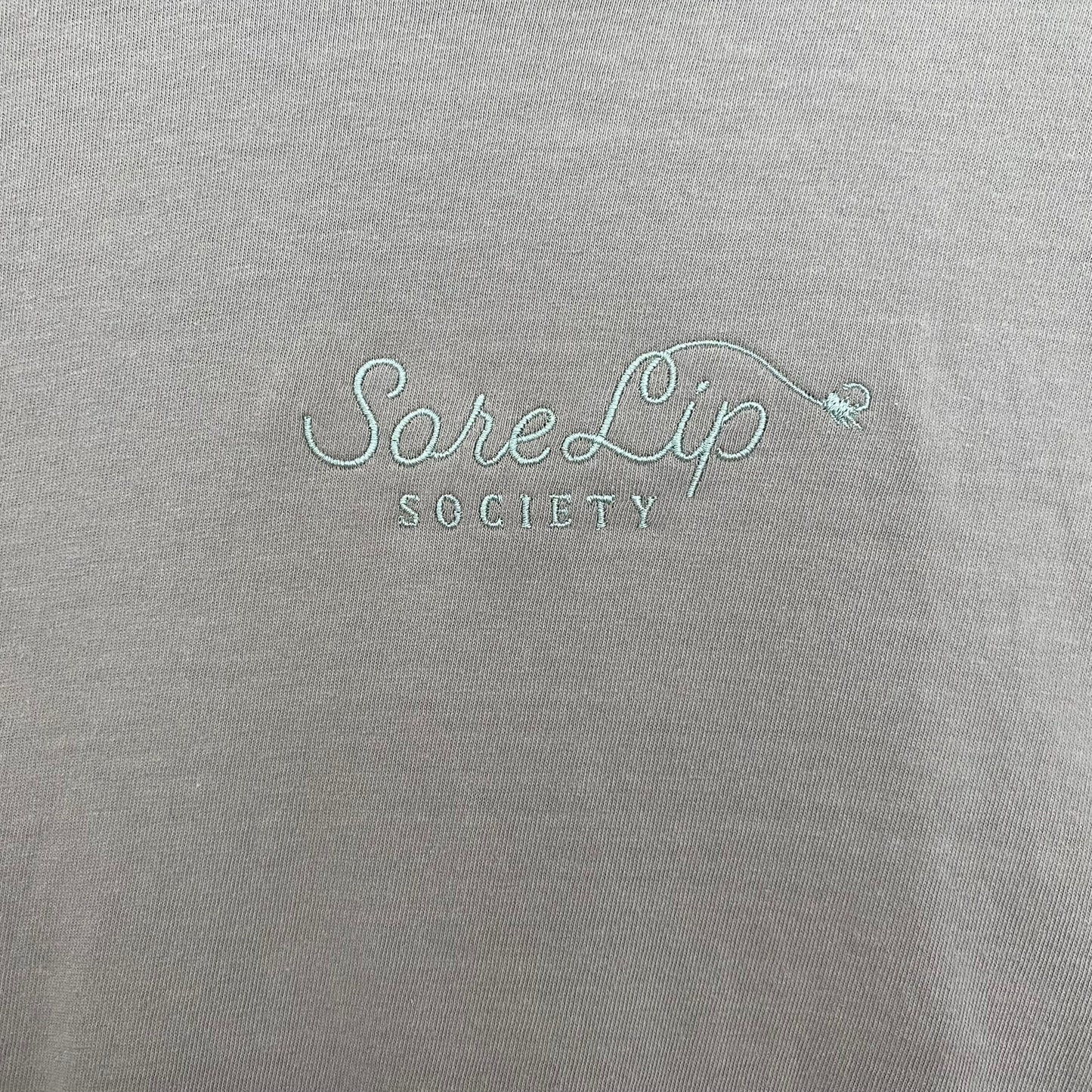 Society Tee (Light Olive/Sage)