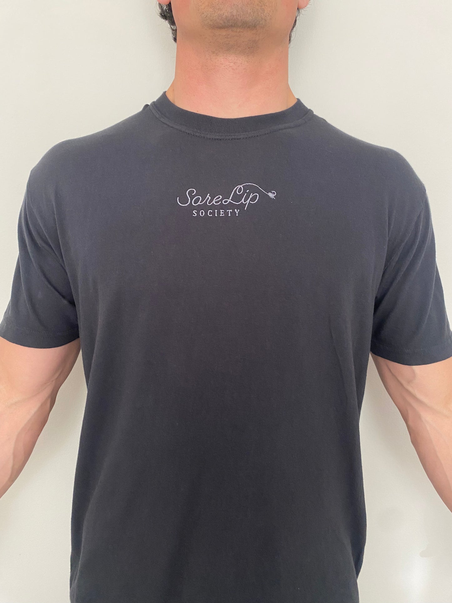 Society Tee (Black/Silver)