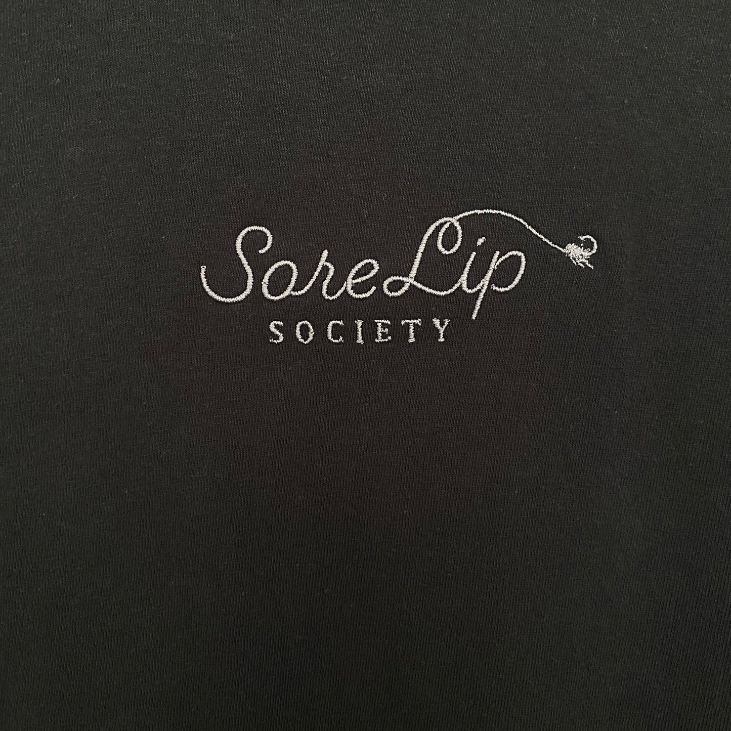 Society Tee (Black/Silver)